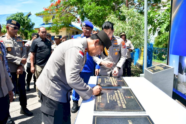 Kapolda NTT Resmikan Lampu Penerangan Jalan di Empat Lokasi Strategis, Wujud Komitmen Tingkatkan Keamanan dan Pelayanan Publik