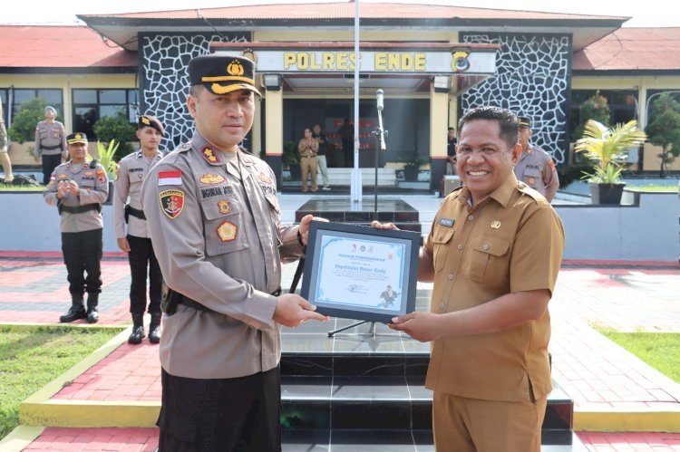 Polres Ende Raih Penghargaan Panitia ETMC 2025 atas Pengamanan Sukses dan Kondusif