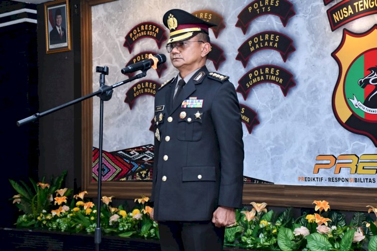 Irwasda Polda NTT Pimpin Upacara Peringatan Hari Ibu ke-97 Tahun 2025