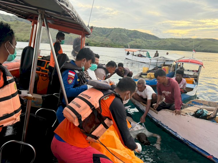 Satu Jenazah Diduga Korban KM Putri Sakinah Ditemukan di Perairan Pulau Padar Labuan Bajo