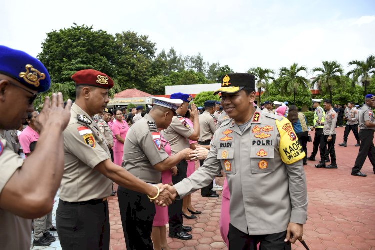 Kapolda NTT Pimpin Korps Raport Kenaikan Pangkat Personel, Momentum Pengabdian di Penghujung Tahun