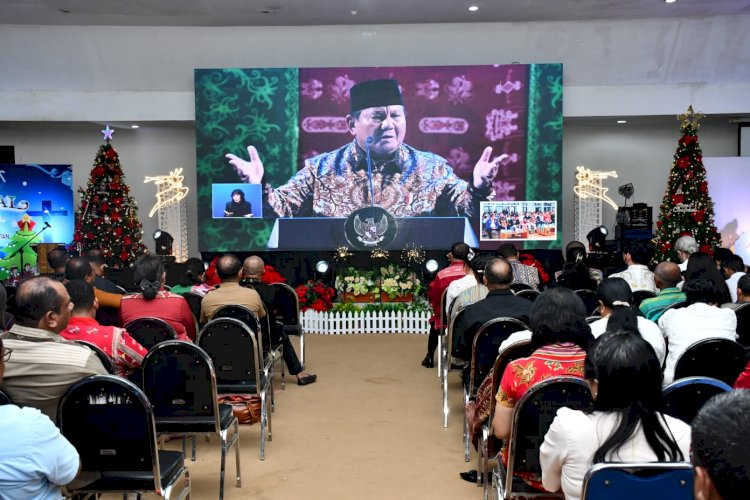 Kapolda NTT Hadiri Perayaan Natal Nasional 2025 Secara Virtual di Aula Mutis TTS