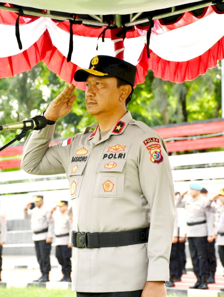 Wakapolda NTT Pimpin Upacara Kesadaran Nasional, Tekankan Profesionalisme, Integritas, dan Pelayanan Humanis