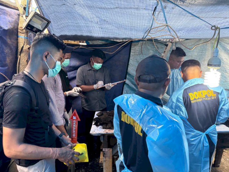 Biddokkes Polda NTT Laksanakan Ekshumasi dan Otopsi, Kapolda NTT Dukung Penuh Pengungkapan Kasus Laka Lantas