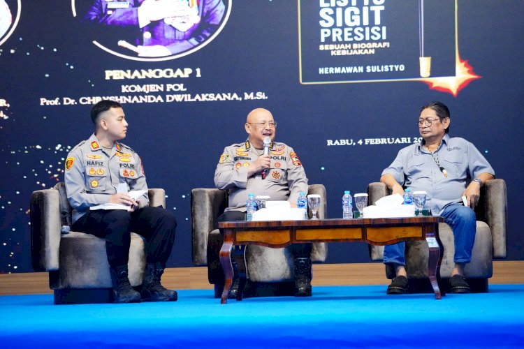 Bedah Buku “Alter Ego Listyo Sigit Presisi”, Kalemdiklat Polri: Reformasi adalah Proses Berkelanjutan dalam Demokrasi