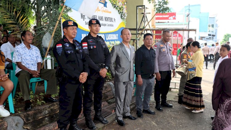 Pengamanan Ketat dan Humanis Warnai Tahbisan Uskup Larantuka 2026