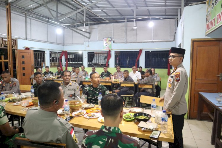 Kapolda NTT Apresiasi Sinergitas TNI Polri, Buka Puasa Bersama Polres Nagekeo dan Yon TP 834/WM