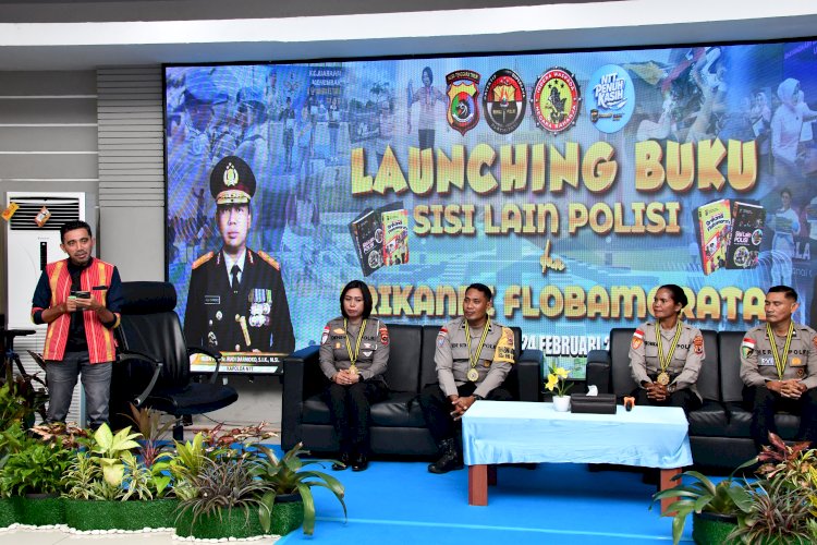 Diskusi Menggugah Hati: Frans Pati Herin Pandu Testimoni Empat Polisi Inspiratif di Mapolda NTT