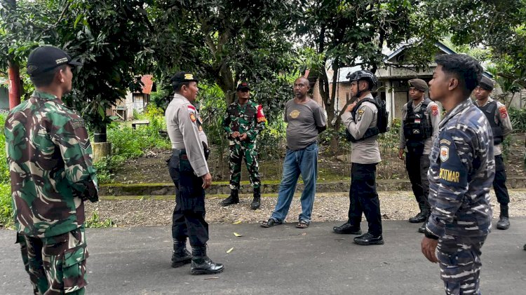 Pastikan Kamtibmas Kondusif, TNI–Polri Perkuat Patroli di Adonara Timur, Warga Beri Apresiasi