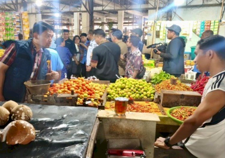 Satgas Pangan Polda NTT Sidak Pasar Jelang Nyepi dan Idulfitri, Harga Bahan Pokok Masih Stabil