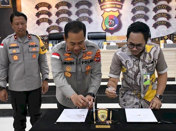 Polda NTT dan Universitas Nusa Cendana Resmikan Pusat Studi Kepolisian, Perkuat Sinergi Akademisi dan Kepolisian
