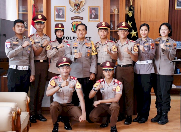 Kapolda NTT Terima Kunjungan Taruna-Taruni Akpol, Perkuat Semangat Pengabdian Generasi Muda Polri