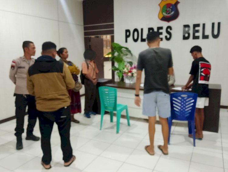 Respons Cepat Layanan 110, Polres Belu Amankan Pelajar Mabuk yang Resahkan Warga di Atambua