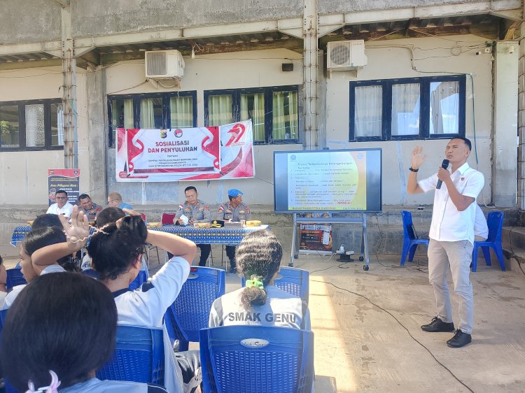 Polda NTT Gencarkan Sosialisasi Bahaya Narkoba bagi Pelajar dan Masyarakat di Kupang