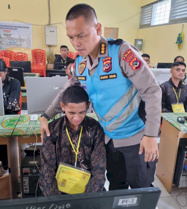 Karo SDM Polda NTT Beri Motivasi Humanis kepada Casis yang Gugur di Tes Psikologi