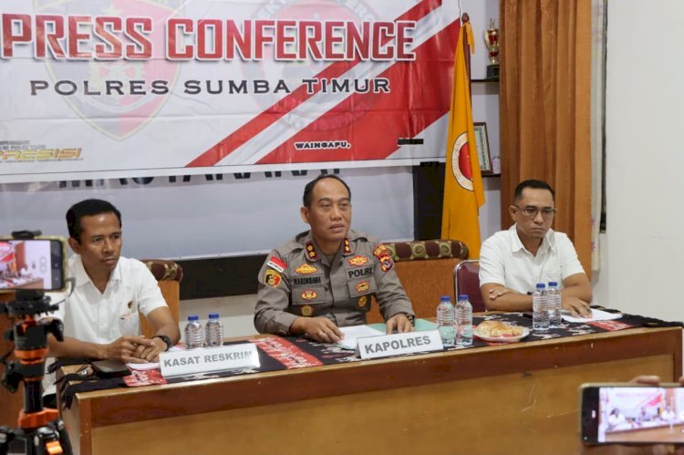 Polres Sumba Timur Bongkar Aktivitas Tambang Emas Ilegal di Kawasan Hutan Lindung Matalawa