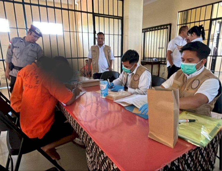 Polda NTT dan Polres Kupang Jalani Pengambilan Sampel DNA Tahanan, Perkuat Database Forensik Nasional