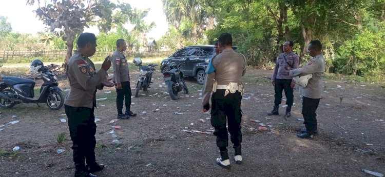 Respons Cepat Polres Belu Bongkar Arena Judi, Warga Diajak Jaga Kamtibmas Tetap Kondusif