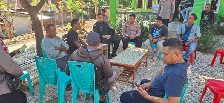 Kapolres Alor Kedepankan Pendekatan Kekeluargaan Pascainsiden Anggota Brimob dan Warga di Alor Besar