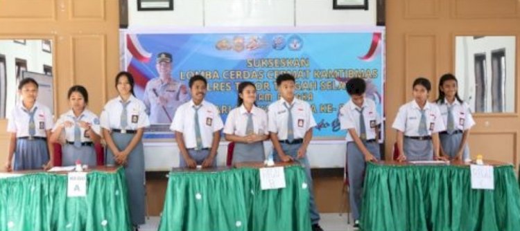 Hari Bhayangkara ke-80, Polres TTS Asah Wawasan Pelajar Lewat Lomba Cerdas Cermat Kamtibmas