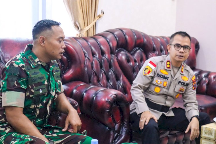 Silaturahmi TNI-Polri di Nagekeo, Perkuat Sinergitas Jaga Kamtibmas dan Dukung Pembangunan Daerah