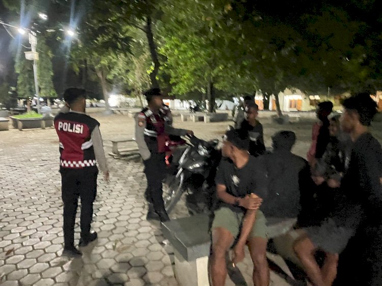 Polres Belu Gencarkan Patroli Dialogis, Premanisme dan Gangguan Kamtibmas Jadi Sasaran