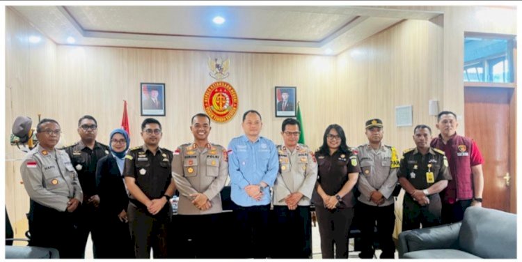 Perkuat Sinergitas Penegakan Hukum, Kapolres TTS Jalin Silaturahmi dengan Kejari dan Kodim 1621/TTS