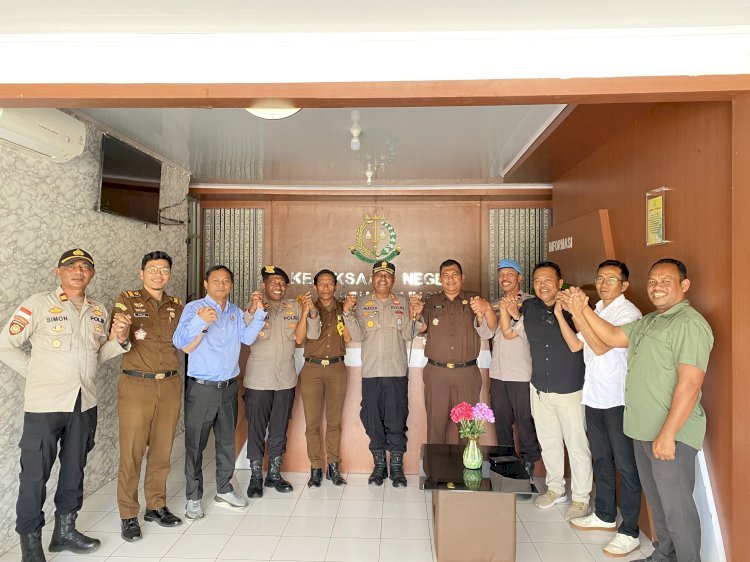 Perkuat Sinergitas Penegakan Hukum, Kapolres Sabu Raijua Jalin Silaturahmi dengan Kejaksaan Negeri