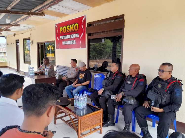 Kapolres Flores Timur: Situasi Pasca Bentrok di Adonara Timur Kondusif, Aktivitas Warga Kembali Normal
