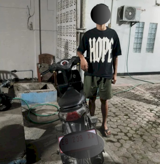 Tim URC Burhan Polres Ende Ungkap Kasus Curanmor dalam 4 Jam, Satu Pelaku Diamankan