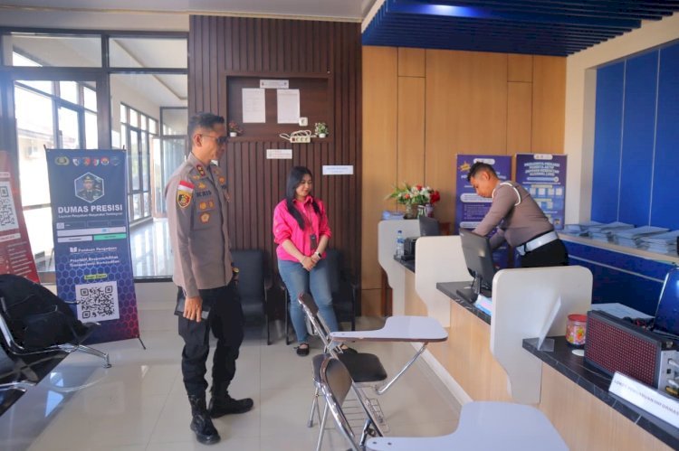 Kapolres TTS Tegaskan Integritas Pelayanan SIM: Ramah, Transparan dan Bebas Pungli