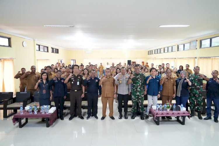 Perkuat Kepercayaan Masyarakat, Polda NTT Dukung Monev Keterbukaan Informasi Publik se-NTT