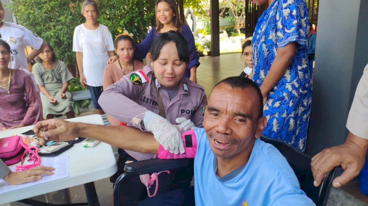 Polda NTT Gandeng Tim Trauma Healing Polda Jawa Tengah Perkuat Pemulihan Penyintas Gempa di Panti KKottongnae Manggarai Barat