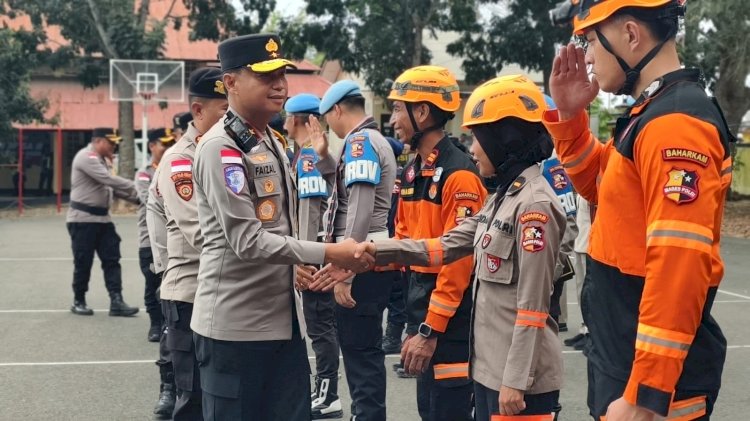Usai Berjibaku di Tengah Bencana, 51 Personel BKO Mabes Polri Dilepas Kembali ke Kesatuan