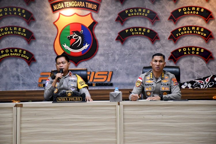 Dorong Profesionalisme Biro SDM, Wakapolda NTT Beri Arahan kepada Personel