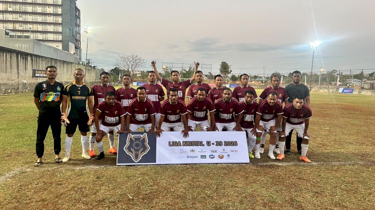 Kapolda NTT Apresiasi Kemenangan Telak 3-0 Tim Tribrata U-39 atas Kemenhub di Liga Kristal