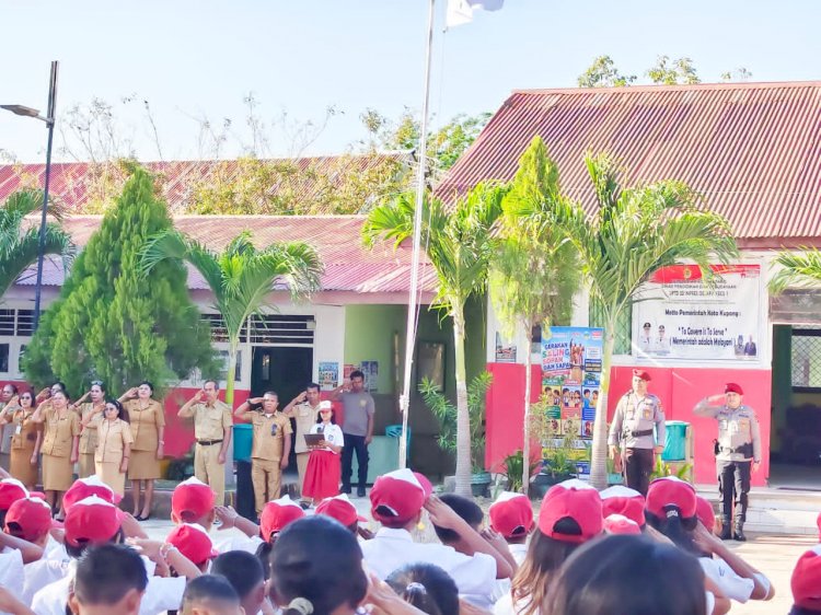 Polda NTT Tanamkan Pesan Positif di Sekolah, Pelajar Diajak Jaga Diri dan Masa Depan
