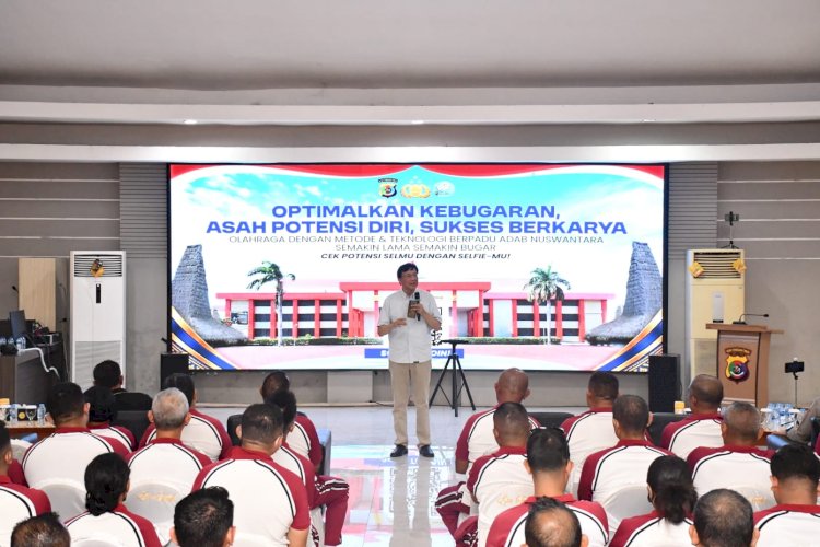 Wujudkan SDM Unggul, Kapolda NTT Inisiasi Terapi Pemulihan Kesehatan Bagi Personel Polda NTT