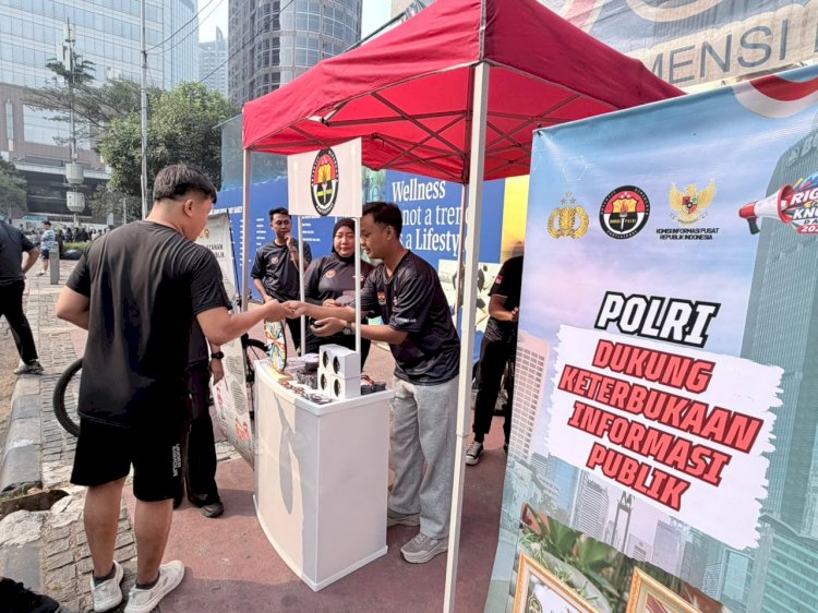 Game Spin Wheel Berhadiah Ramaikan Sosialisasi Hak untuk Tahu di CFD Jakarta