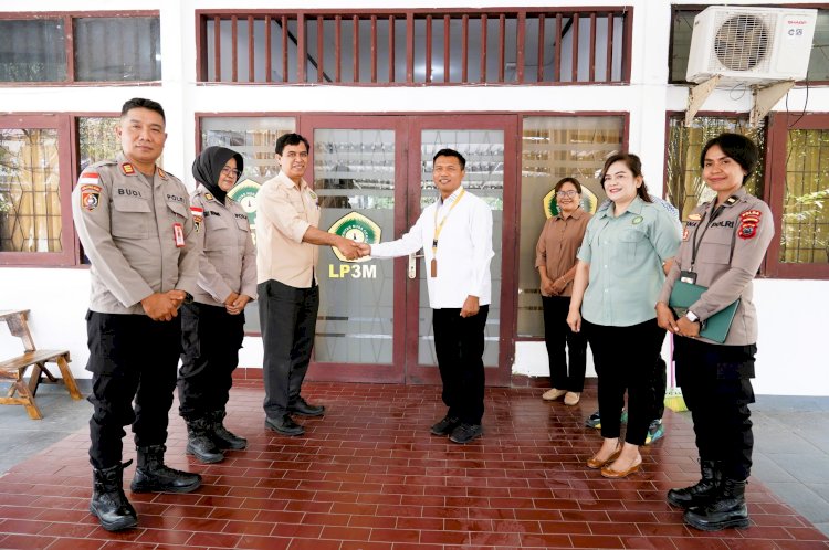 Sinergi SPN Polda NTT dan LP3M Undana Bahas Kolaborasi Penguatan Kurikulum Berbasis OBE