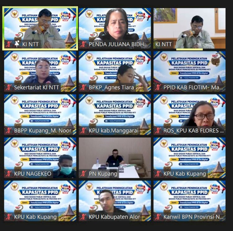 Polda NTT Perkuat PPID di Era Digital, Siapkan Layanan Informasi yang Transparan dan Inklusif