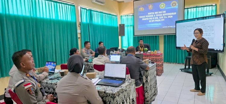 Ka SPN Polda NTT Dorong Transformasi Pendidikan, 20 Gadik dan Gadikan Ikuti Bimtek Kurikulum OBE