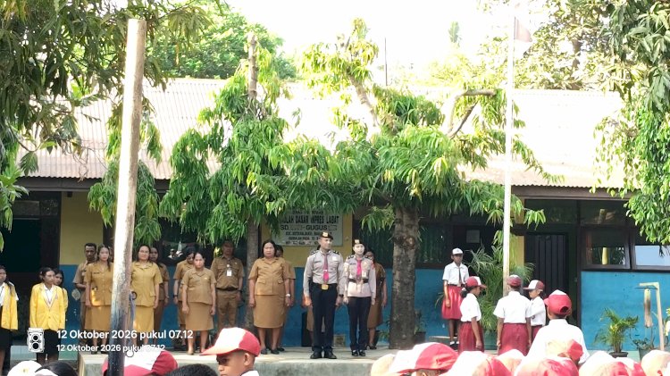 Polda NTT Hadir di SDI Labat Kupang, Tanamkan Karakter Positif dan Cegah Perundungan Sejak Dini