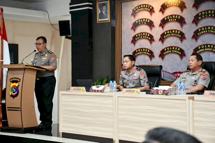 Irwasda Polda NTT Tekankan Audit Kinerja Berbasis Risiko, Dorong Transparansi dan Akuntabilitas Satker Jajaran