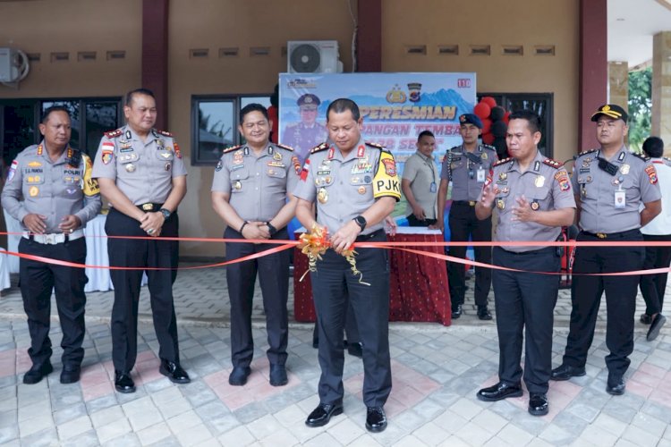 Kapolda NTT Irjen Pol. Reza Arief Dewanto Resmikan Lapangan Tembak 38 Setia Polres Manggarai Barat, Perkuat Profesionalisme Personel