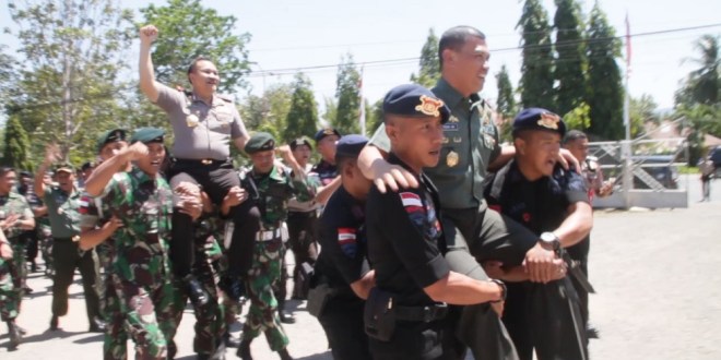 Sinergitas Polri-TNI di Tapal Batas Belu-Timor Leste