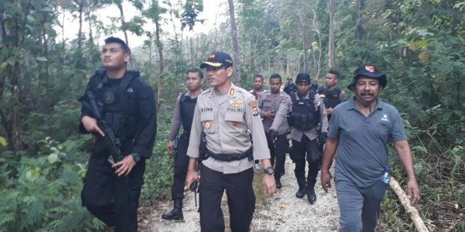 Bersama Pasukan BKO, Polres Sumba Barat Gelar Operasi di Kabupaten Sumba Tengah