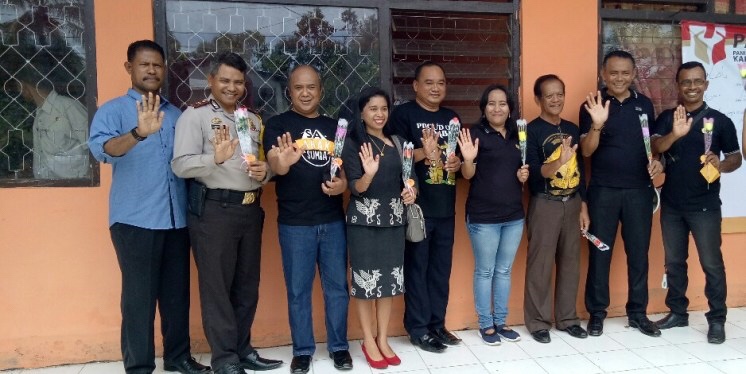 Wakapolres Sumba Barat Ajak Masyarakat Sukseskan Pilkada 2018 yang Berintegritas