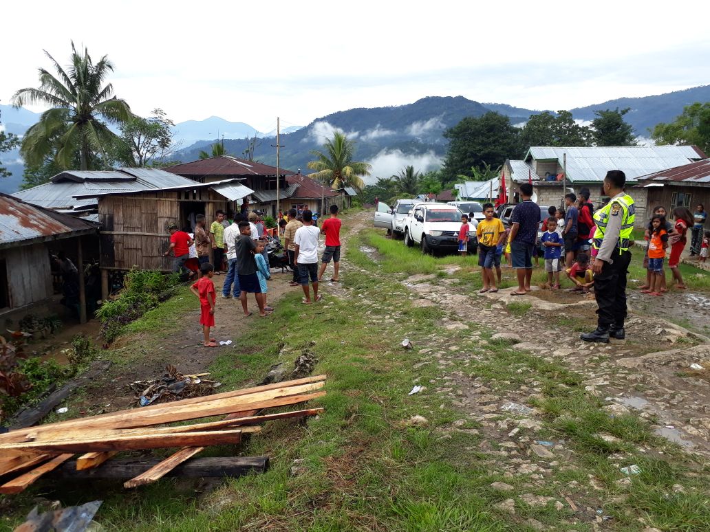 Pengamanan Kampanye Paslon Bupati Dan Wakil Bupati Paket Merpati