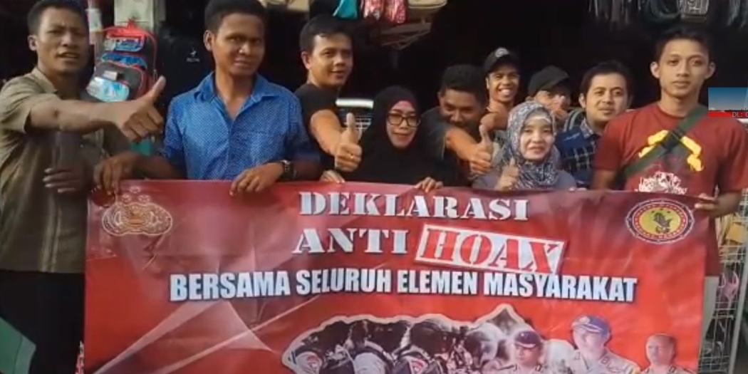 Guna Menciptakan Sumba Yang Damai, Digelar Deklarasi Masyarakat Anti Hoax